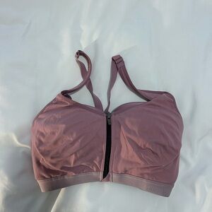 Victoria's Secret Dusty Rose Zip-Front Bra